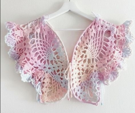 Crochet Butterfly Top β Easy and Cute with Diagram Patterns