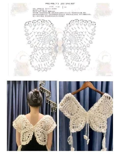 Crochet Butterfly Top β Easy and Cute with Diagram Patterns