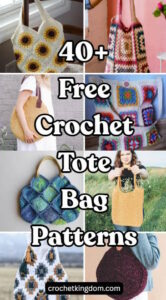 40+ Free Crochet Tote Bag Patterns You'll Absolutely Love