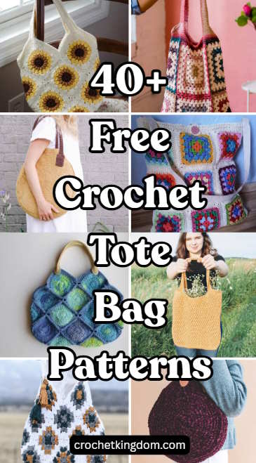 40+ Free Crochet Tote Bag Patterns You'll Absolutely Love