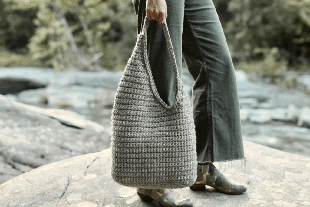 Dune Tote Bag free crochet pattern