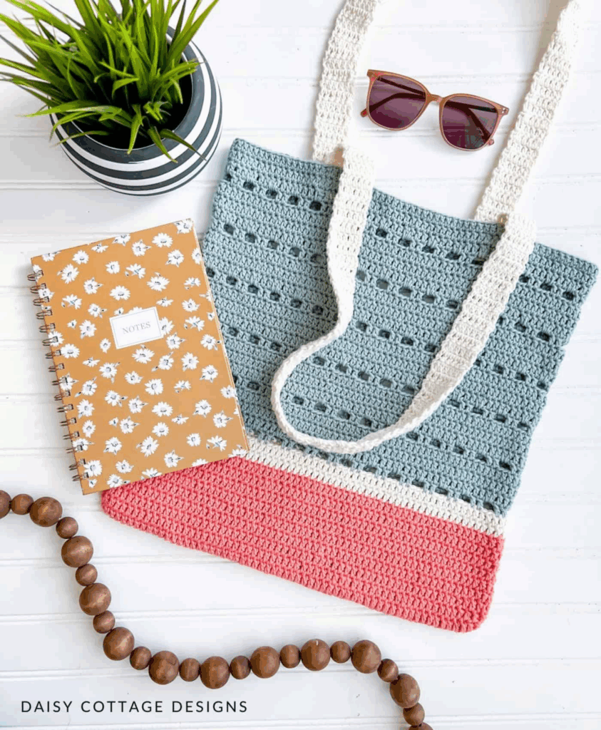 Free Crochet Tote Bag Patterns Easy for beginners