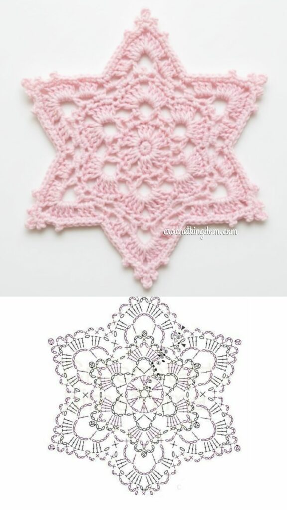 5 Crochet Star Christmas Ornament Patterns