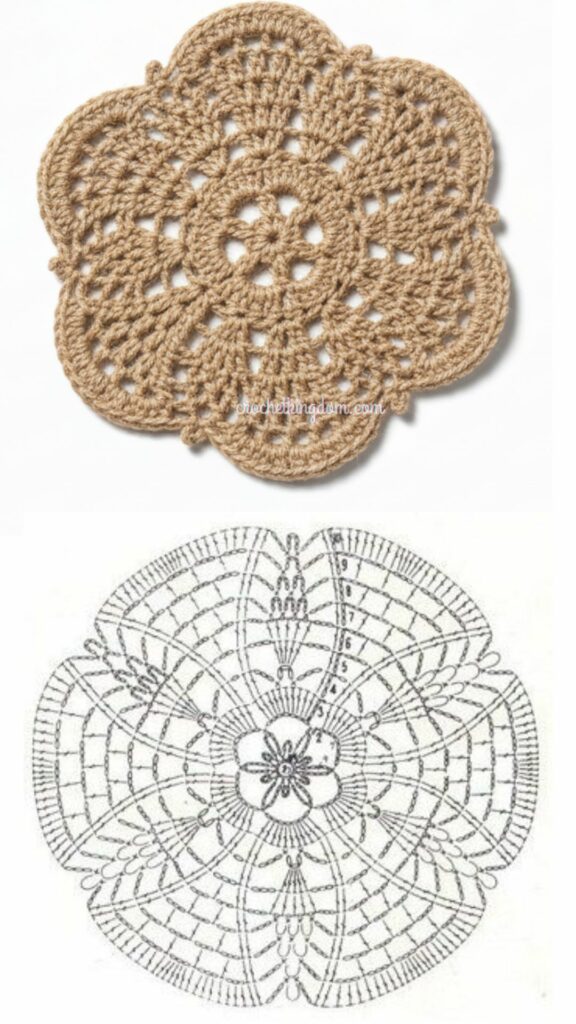 6 Beautiful and Unique Crochet Coasters to Try