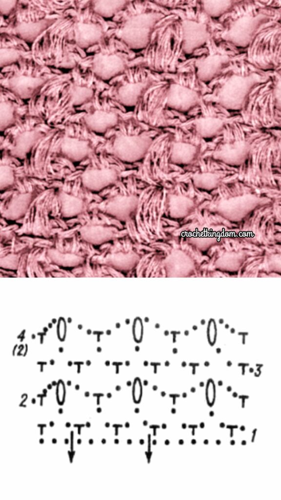 Diagonal Filet Mesh Crochet Tutorial