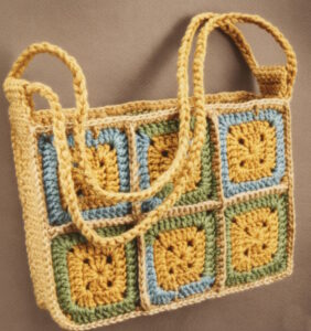 Free Granny Square Tote Pattern