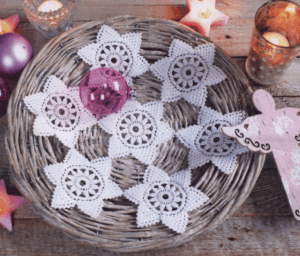 Stars and Doily Crochet Pattern
