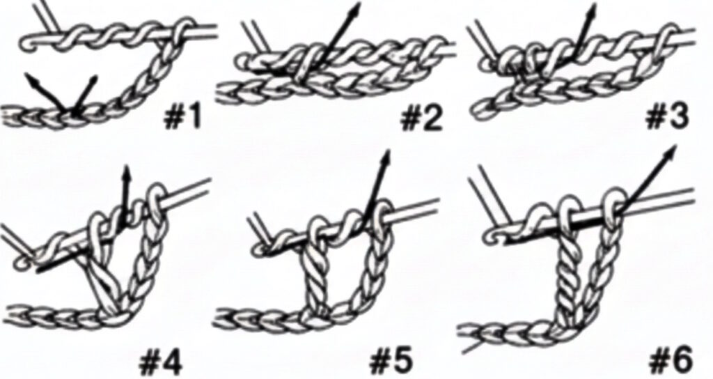 detail crochet stitch how to