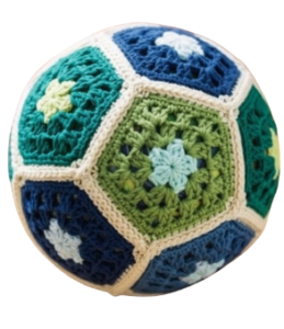 Crochet Granny Ball – Free Pattern (24 cm Diameter)