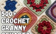 500+ Crochet Granny Square Patterns, Ideas & Tutorials
