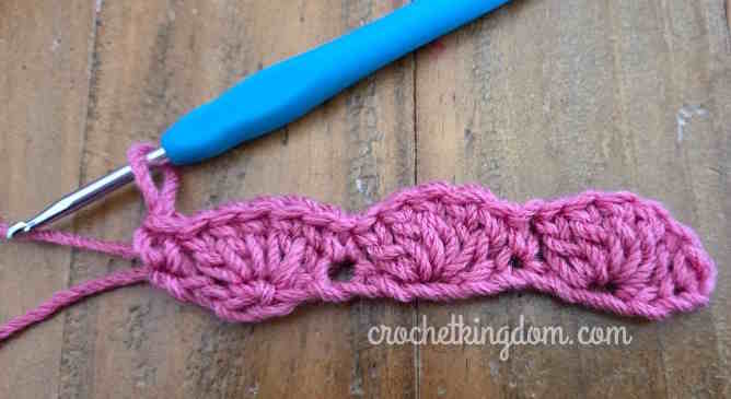 5-Double Crochet Shell Stitch for Beginners