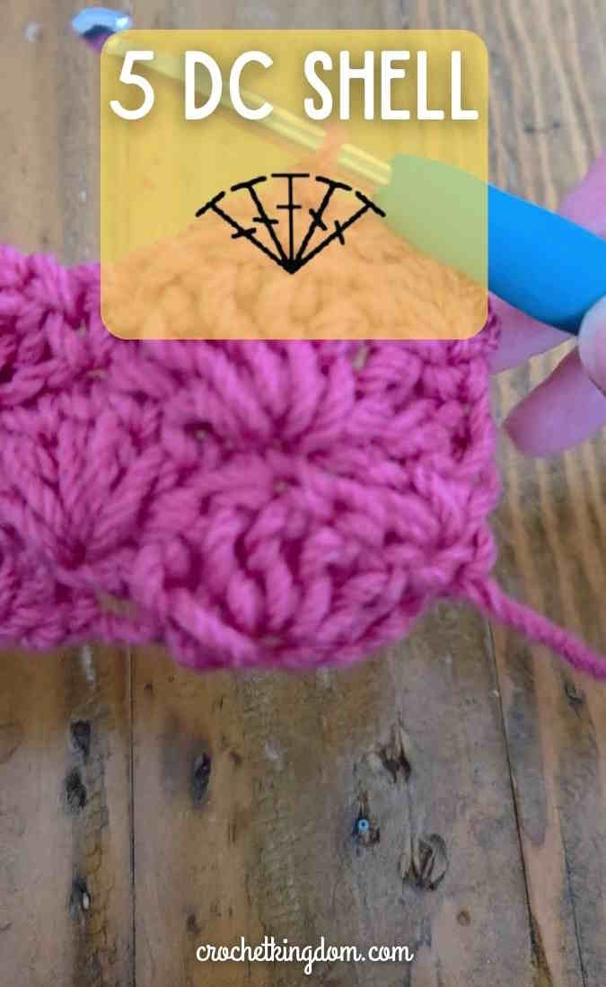 5-Double Crochet Shell Stitch for Beginners how to