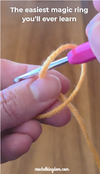 easiest magic ring to learn crochet
