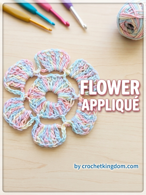 Flower applique easy forbeginners