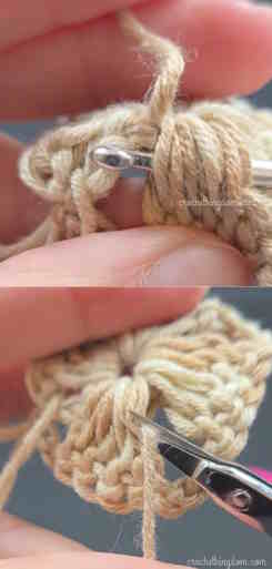 How to weave in ends crochet without needle youtube